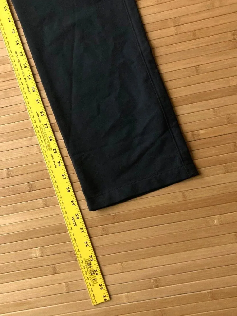 Under Armour UA Tech Golf Pants Straight Leg Mens 34x30 Black 1376625